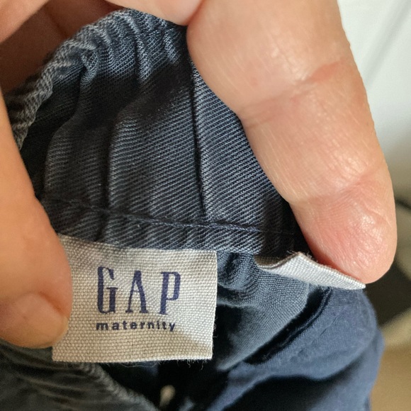 GAP Maternity Pull on Jogger, Navy, Size S, Lyocell - Picture 4 of 8